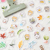 Kawaii Gift Giving Die Cut Stickers - Box of 45 Stickers,Stickers